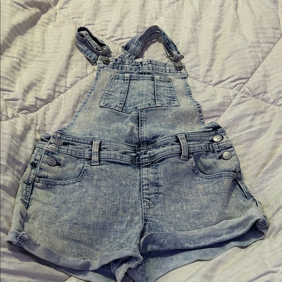 Jordache Blue Denim Overalls - Picture 1 of 4